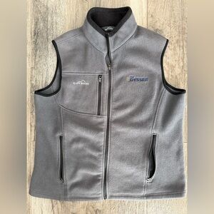 Eddie Bauer Charcoal Fleece Vest